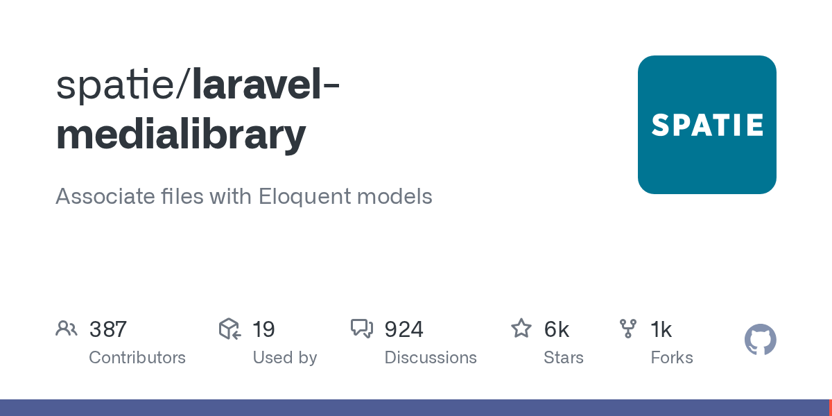spatie/laravel-medialibrary - PHP 扩展包介绍与使用教程