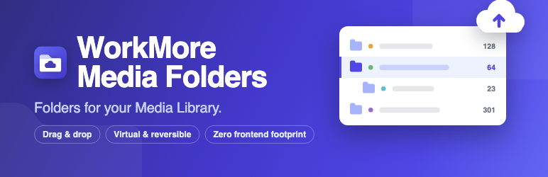 WorkMore Media Folders - WordPress 插件介绍与使用教程